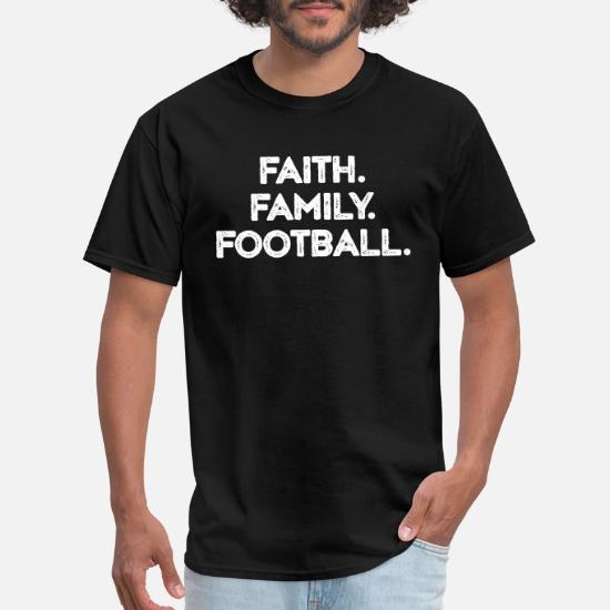 faith family football shirt